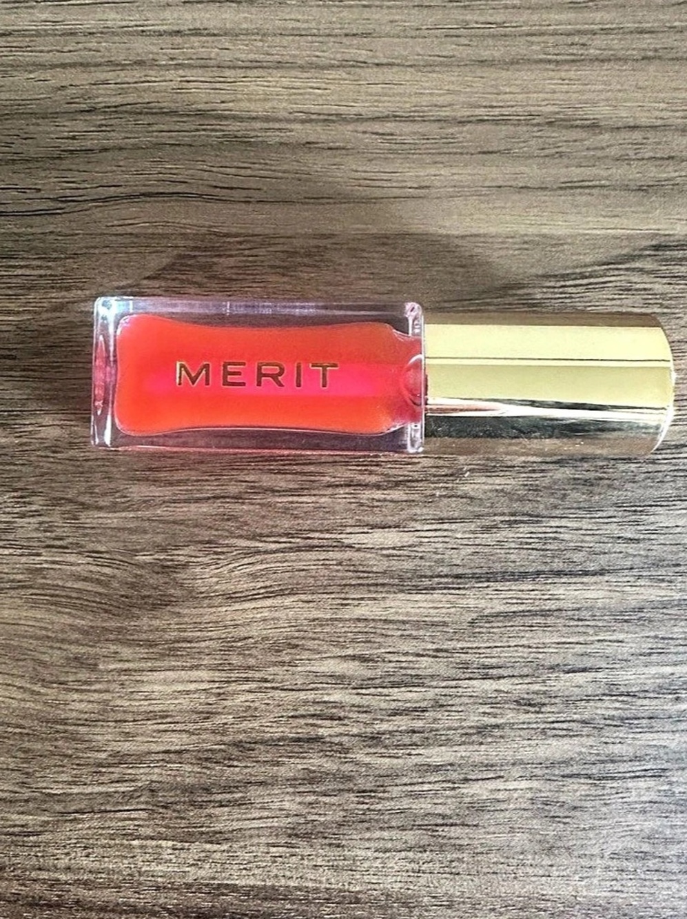 MERIT Shade Slick Tinted Lip Oil Les Deux